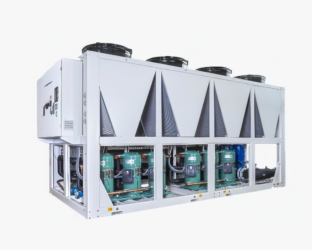 Воздушный чиллер с осевыми вентиляторами